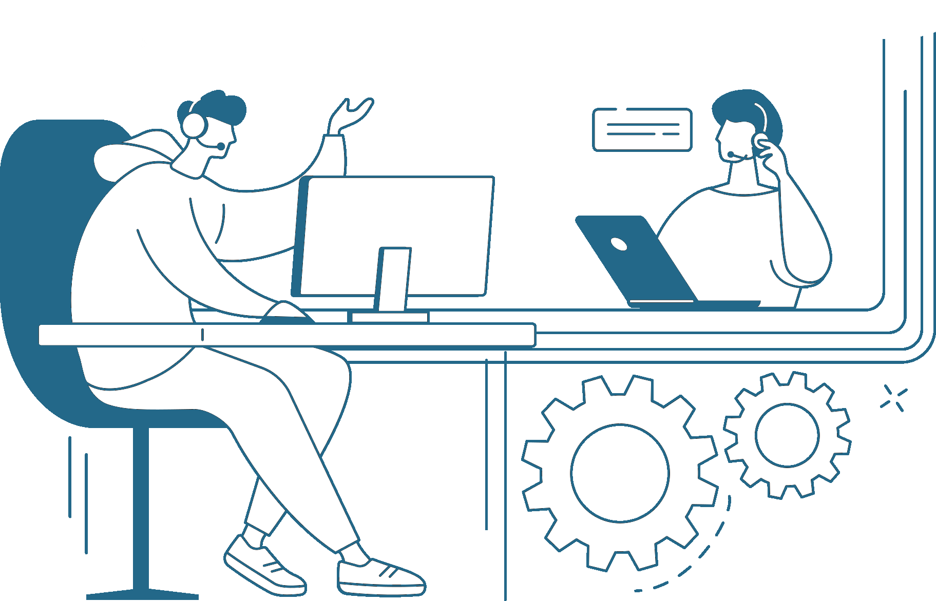 social media illustration